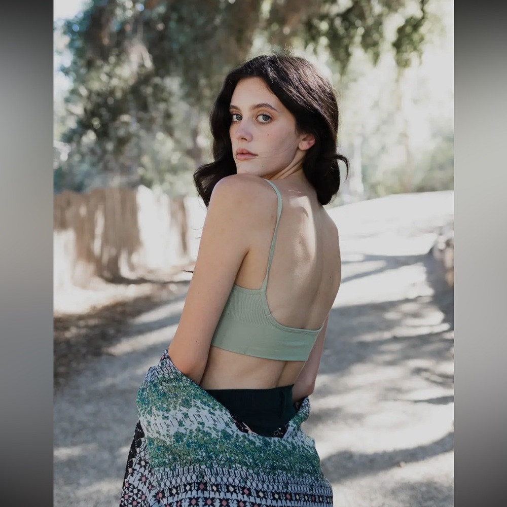 Trendy Low Back Seamless Bralette - Picture 5 of 5